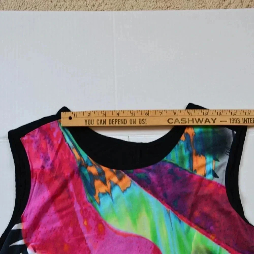 5/$25 Multicoloured Tank - Picture 3 of 5